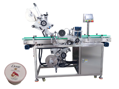 磨砂膏上下平面貼標機